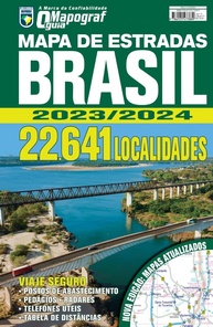 Mapa de Estradas Brasil 2023/2024 Mapograf Espiral: Seu Guia Completo para Viagens Incríveis - imagem 1