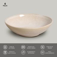 Cumbucas Orgânicas Latte: Conjunto com 6 - Porto Brasil - imagem 2