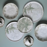 Conjunto com 6 Pratos de Sobremesa Bio Tropicália - Porto Brasil | Seguro e Elegante - imagem 5