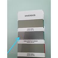 Tinta Esmalte Sintético Cinza Grafite 3,6L para Rodas - Brasilux - imagem 2