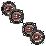 Bravox B3X50X: Kit 4 Alto-Falantes Triaxiais 5 Polegadas - imagem 1