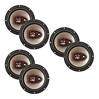 Bravox B3X60X: Kit 3 Alto Falantes 6 Polegadas Triaxial - imagem 1