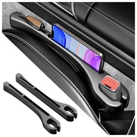 Kit 2 Organizadores e Enchimento de Brecha de Assento de Carro Multifuncional com Suporte para Celular - imagem 1