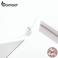 Colar Bamoer The Pearl Prata 925 – Elegância que Brilha - imagem 2