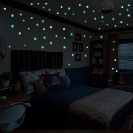Kit Estrelas Brilham no Escuro com Planeta e Lua - Decoração Fluorescente para Teto do Quarto - imagem 3