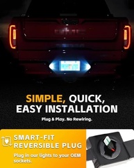 Luzes LED Placa Silverado/Sierra 2014-2023 | Iluminação 6000K Brilhante - imagem 5