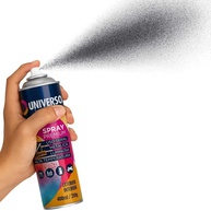 Tinta Spray 400ml Brilhante Uso Geral em Aço Ferro Couro Gesso Cerâmica | Universo - Cinza Grafite - imagem 1