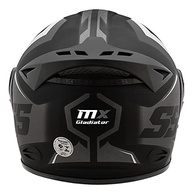 Capacete Mixs Gladiator Super Speed Cinza Brilhante - Segurança e Estilo para Você! - imagem 3