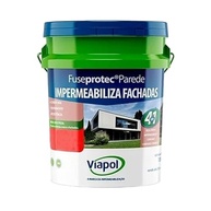 Impermeabilizante Fuseprotec para Fachadas - Acabamento Branco Brilhante 14L Viapol - imagem 2