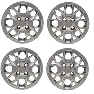 Kit 4 Calotas Grafite Brilhante Aro 14 - Ford Ka+ Hatch Sedan Plus (2015-2018) - imagem 1
