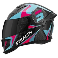 Capacete Pro Tork Stealth Concept Brilhante Verde/Rosa - Segurança e Estilo para Você! - imagem 2