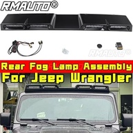 Kit Aerodinâmico para Wrangler Rubicon: Luz de Neblina Traseira, Freio e Holofote (Preto Brilhante) - imagem 3