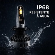 Kit Farol Ultra Led Slim H4 Iron Dakar 30000lm 6500K: Iluminação Brilhante e Duradoura - imagem 3