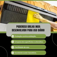 Brilha Inox Alumínio Kelldrin 300ml - Limpeza Brilhante e Duradoura - imagem 4