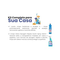 Kit Limpeza Completa com Limpa Vidros 500ml e Limpa Cerâmicas 1L - Solução Total para Casa Brilhante - imagem 3