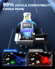 Marsauto Lâmpada H11: Iluminação 30000LM 6000K Brilhante e Durável para seu Carro - imagem 4