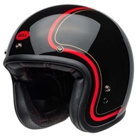 Capacete Bell Custom 500 Aberto Preto Brilhante - Estilo Clássico e Segurança Premium - imagem 4