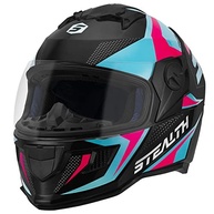 Capacete Pro Tork Stealth Concept Brilhante Verde/Rosa - Segurança e Estilo para Você (Tam. 62) - imagem 3