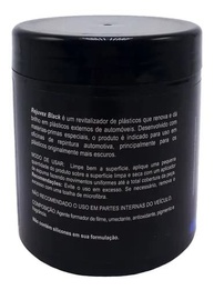 Revitalizador Rejuvex Black Vonixx 400g: Plásticos Novos e Brilhantes + 2 Aplicadores - imagem 5