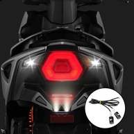 Kit 4 Lâmpadas LED Super Brilhantes 12V para Placa de Carro e Moto - Iluminação 6000K Universal à Prova d'Água - imagem 3