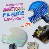 LiME LiNE Aditivo de Tinta com Flocos Metálicos Brilhantes - Glitter Resistente a Solventes para Pintura Automotiva Personalizada - imagem 5