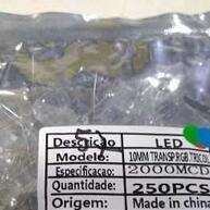 LED RGB 10mm Tricolor 2000mcd – 10 Peças para Projetos Brilhantes - imagem 2