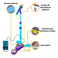 Microfone Bolofofos: Cante e Brilhe! - imagem 2