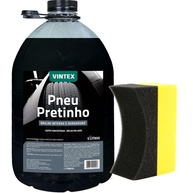Kit Pneu Pretinho Vintex 5L + Espuma Aplicadora Karbox: Brilho Intenso e Duradouro! - imagem 1