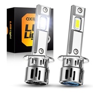 Lâmpadas H1 OXILAM: 900% Mais Brilho, 16 Chips CSP, 6500K Branco Puro - Upgrade Canbus - imagem 2