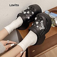 Sandálias Lovito Flash Diamond Star Flowers – Estilo Casual com Brilho - imagem 2