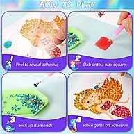 Pintura Diamante 5D: Decore com Brilho! - imagem 1