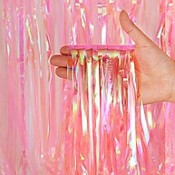 Cortina Metalizada: Decore Sua Festa com Brilho! - imagem 1