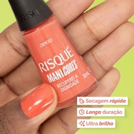 Esmalte Risqué Recuperei A Dignidade: Cores e Brilho! - imagem 2