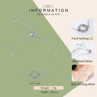 Pulseira Prata 925 Bamoer: Elegância e Brilho - imagem 2
