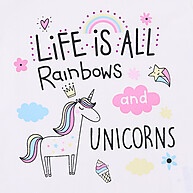 Blusa Infantil Rainbow: Estilo e Brilho! - imagem 2