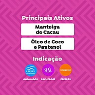 Creme para Pentear Kids: Cachos Nutridos e Brilho! - imagem 2
