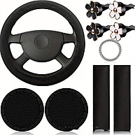 brilho-e-strass-com-pecas-10-mulheres-para-cor-de-rosa-carro-de-decoracao