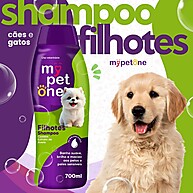 Shampoo Filhote Mypetone: Limpeza Suave e Brilho! - imagem 2
