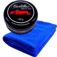 Kit Cadillac Cleaner Wax 150g: Limpeza Profunda e Brilho Intenso + Pano Microfibra 40x40cm - imagem 2