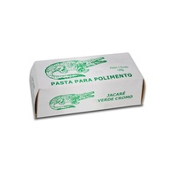 Pasta Abrasiva Jacaré Verde Cromo: Brilho Espelhado e Acabamento Perfeito - imagem 1