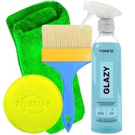 Kit Limpeza Automotiva Glazy 500ml Vonixx + Acessórios Karbox: Brilho Impecável! - imagem 2