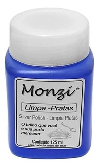 Limpa Prata Monzi Grande 125ml - Restaure o Brilho dos Seus Acessórios com Segurança - imagem 1
