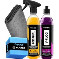 Kit Tok Final Cera Líquida Vonixx + V-Floc: Brilho Duradouro e Proteção para seu Carro - imagem 1