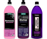 Kit Completo Vonixx: Removex, Alumax e Verniz de Motor para Brilho e Proteção Impecáveis - imagem 2