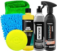 Kit Completo Sinergy Plastic Intense Vonixx: Proteção e Brilho Impecáveis para seu Carro - imagem 2