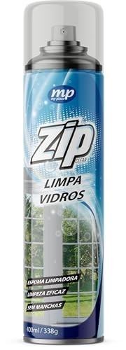 Limpa Vidros ZIP Spray 400ml - Brilho Cristalino para Vidros e Superfícies Brilhantes - imagem 3