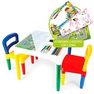 Mini Mesa Didática com Cadeiras - Estimule Aprendizado e Brincadeira Infantil - imagem 1