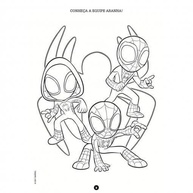 50 Páginas Educativas Marvel - Spidey: Aprenda Brincando! - imagem 2