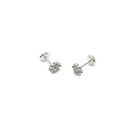Brinco Flor Prata 925: Encanto e Brilho! - imagem 1