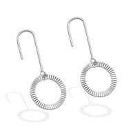 Brinco Prata 925: Elegância Diamantada - imagem 1